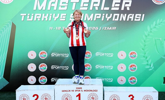 Master Atletten İzmir’de Üç Altın Madalya