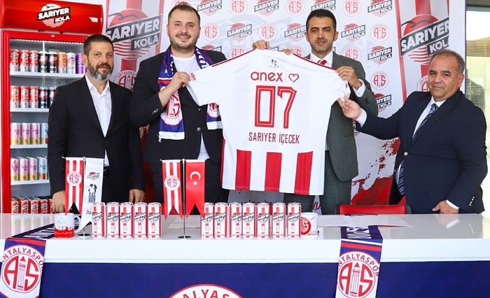 Sarıyer Kola, Antalyaspor’un Resmi İçecek Sponsoru Oldu
