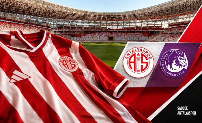 Antalyaspor ve Ankara Keçiörengücü’nün Kadroları Belli Oldu