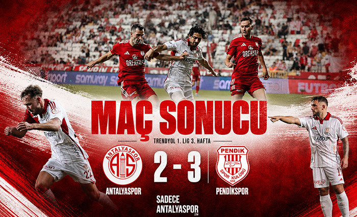 Antalyaspor’un Geri Dönüşü Yetmedi