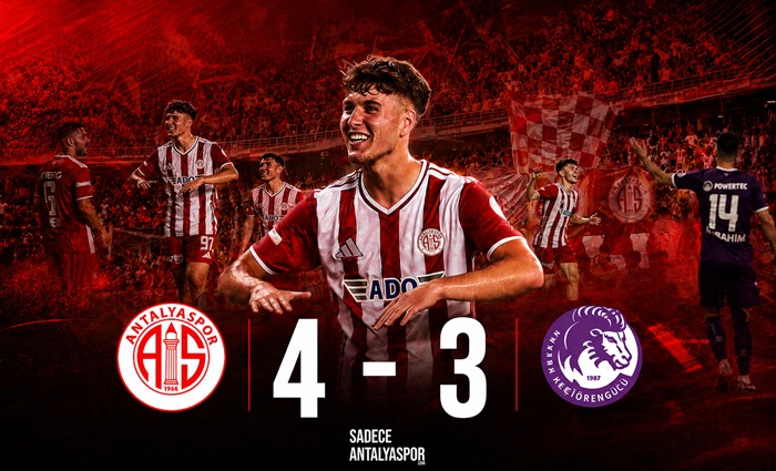 Antalyaspor’dan Gol Düellosunda Üç Puan