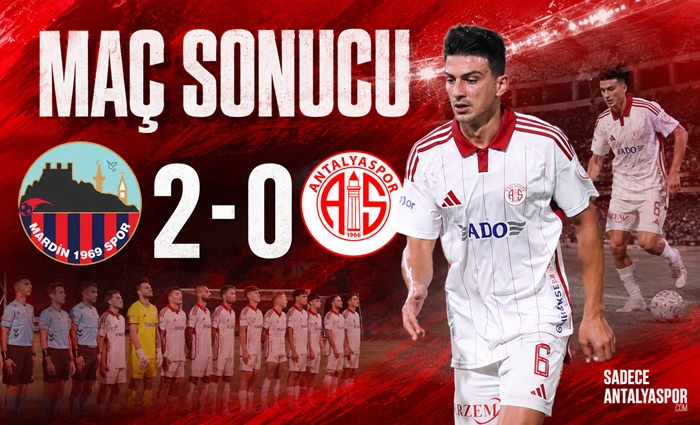 Antalyaspor Mardin Deplasmanından Puansız Döndü