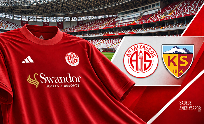 Antalyaspor-Kayserispor Maçında İlk 11’ler Belli Oldu