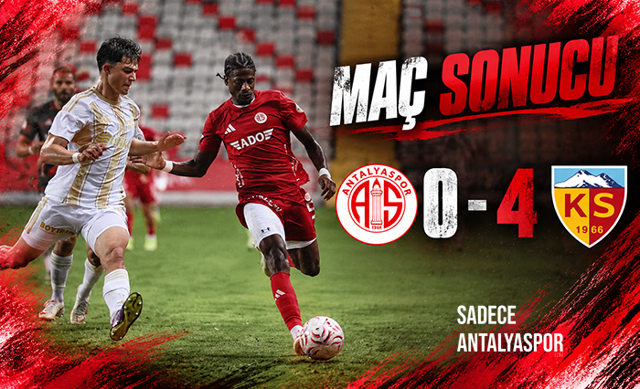 Antalyaspor Kayserispor Karşısında Ağır Yara Aldı